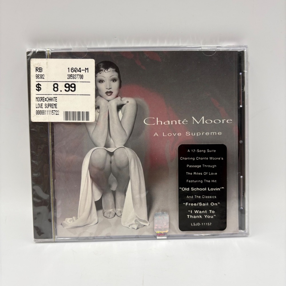 Chanté Moore A Love Supreme CD Music Album New Sealed 90s R&B Soul